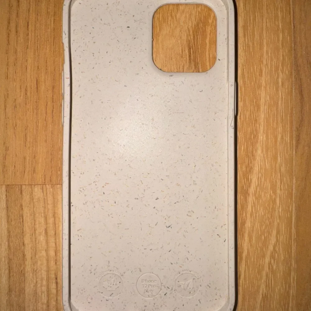 iPhone 12 Pro Max Eco-Friendly White Fruit Pattern Phone Case - Unbranded